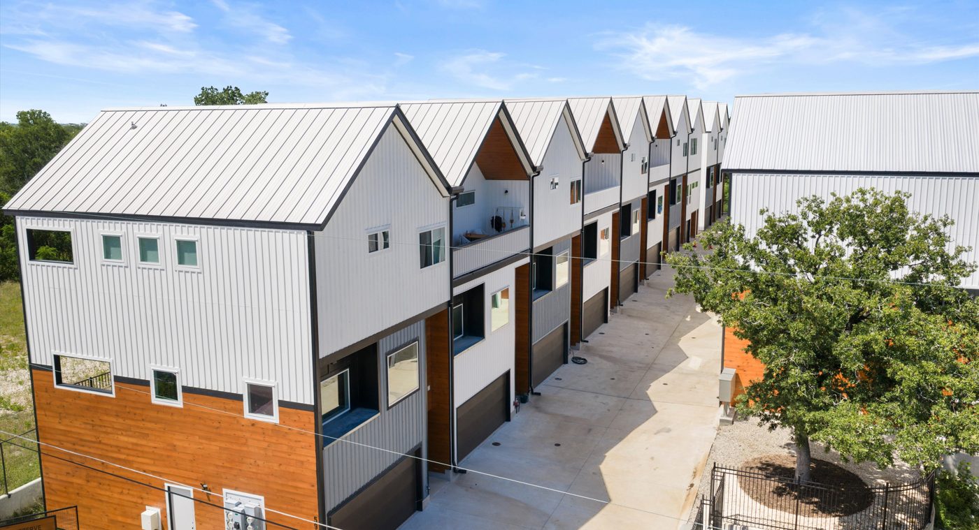 Harold Court Townhomes exterior elevation
